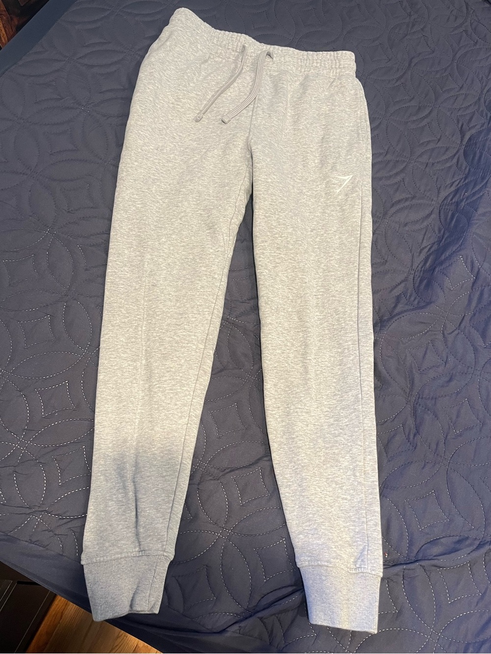 Gymshark joggers Light Gray Athletic with Drawstring